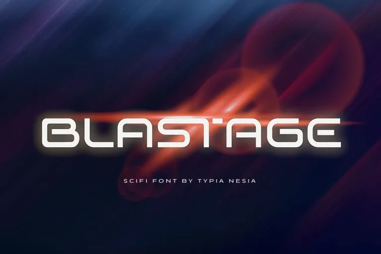 Blastage Font