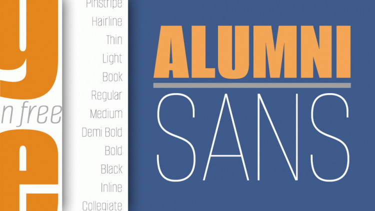 Alumni Sans Collegiate One Font