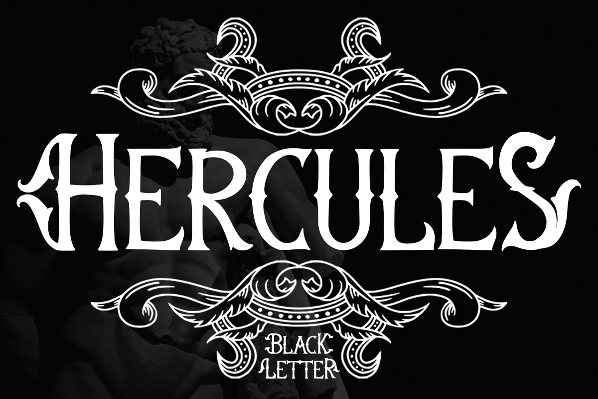 Hercules BlackLetter Font