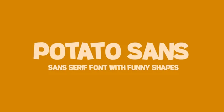 Potato Sans Font