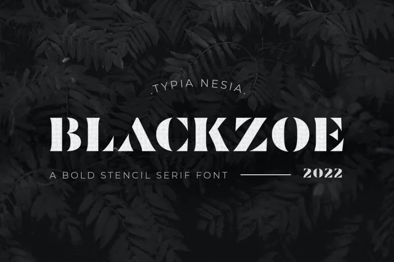 Blackzoe Font