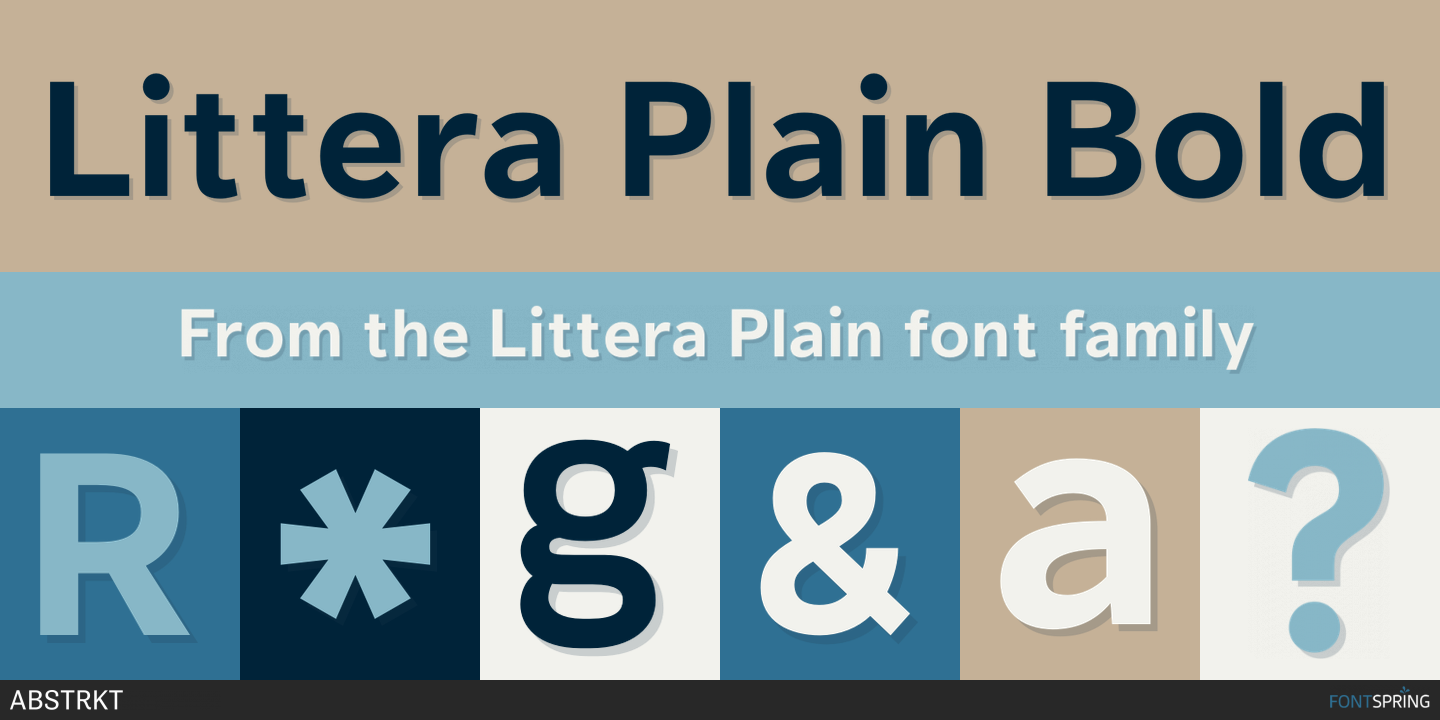 Littera Plain Font