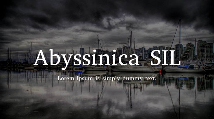Abyssinica SIL Font