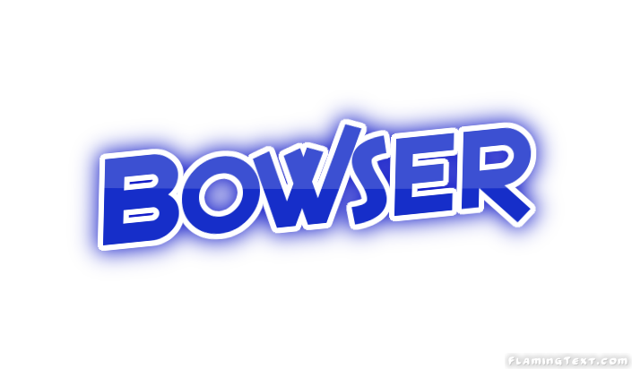Bowser Font