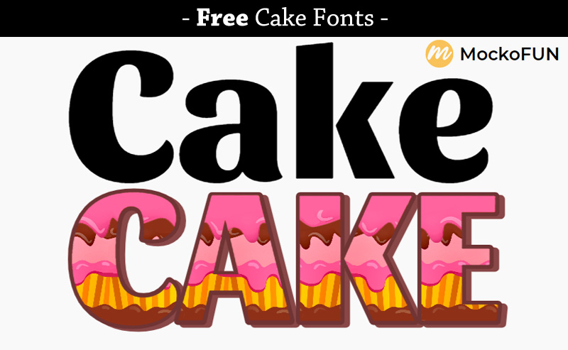 Cake Type Font