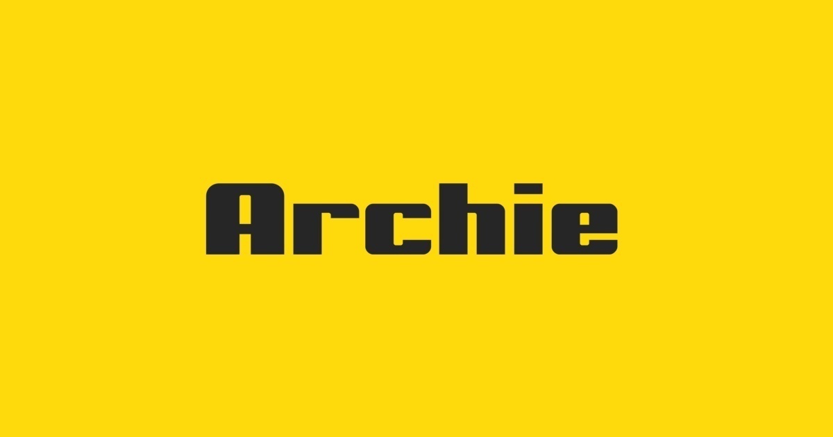 Archie Sans Font