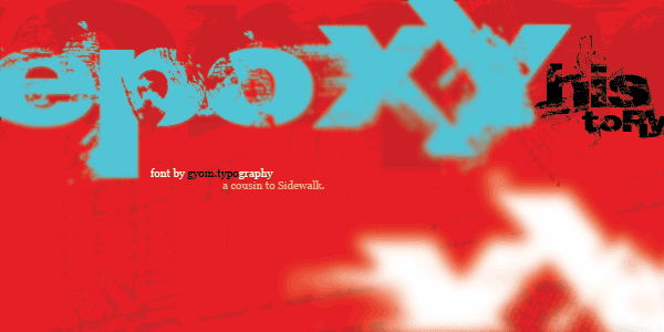 Epoxy Font