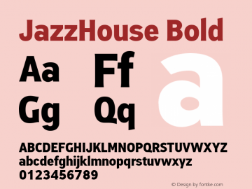 Jazz House Font