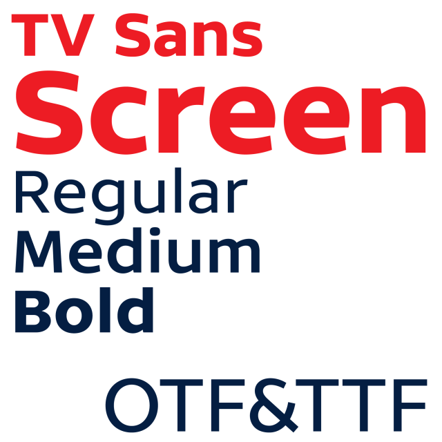 TV Sans Screen Font