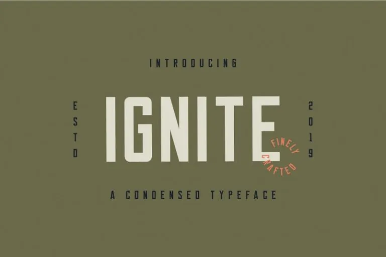 Ignite Font
