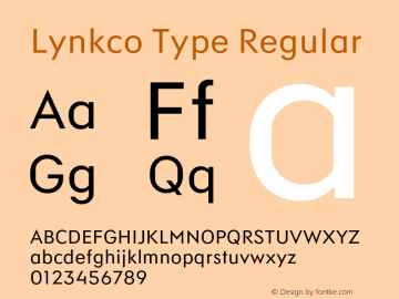 Lynkco Type Font