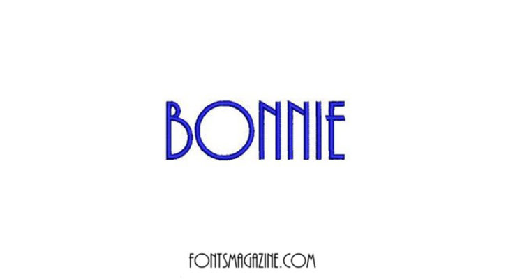 Bonnie Condensed Font