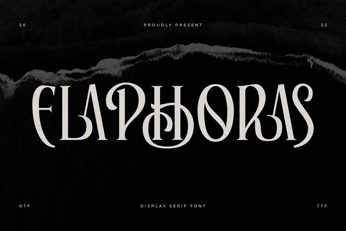 Elaphoras Font