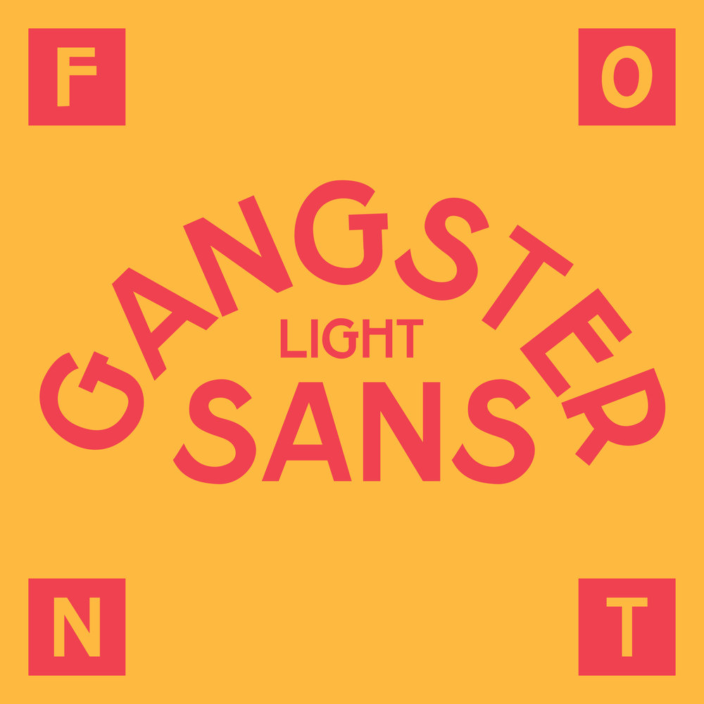 Gangster Sans Font