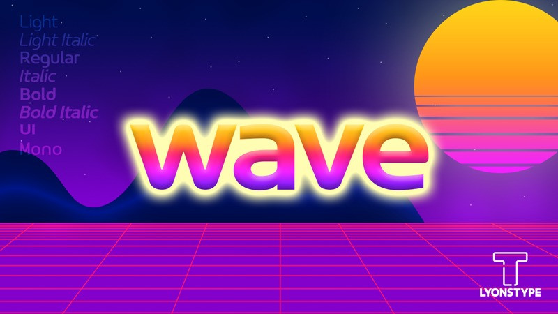 The Wave Sans Font