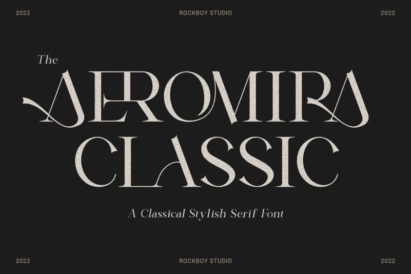 Aeromira Classic Font
