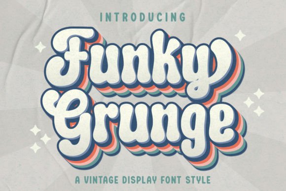 Funky Grunge Font