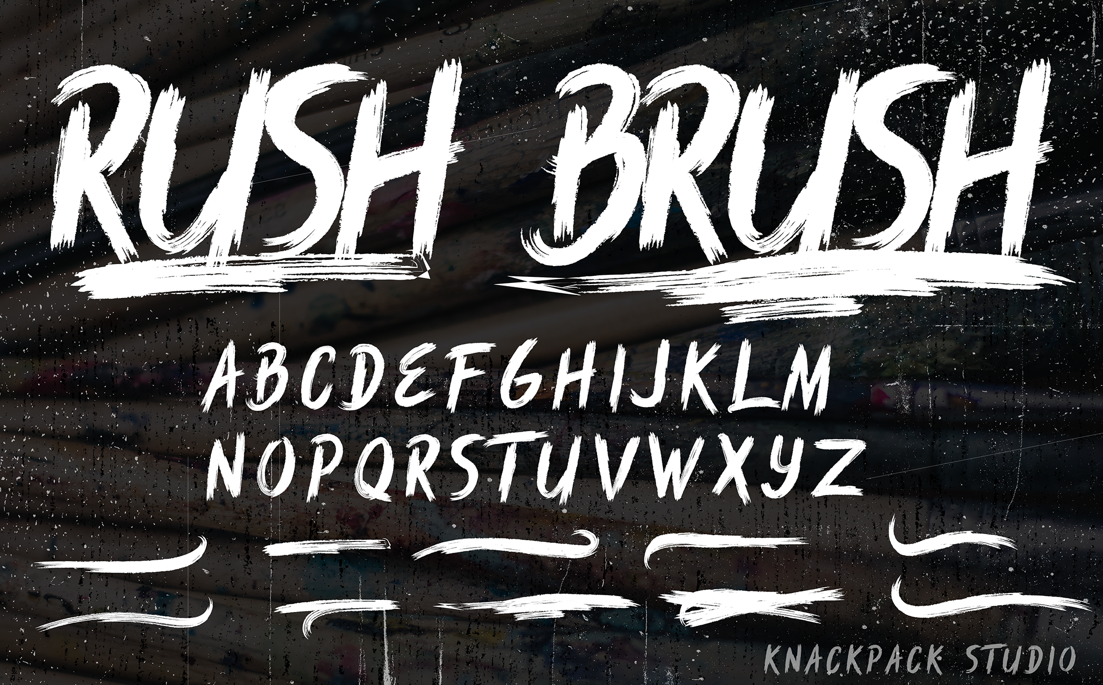 Rush Brush Font