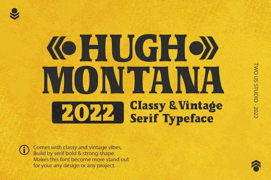Hugh Montana Font