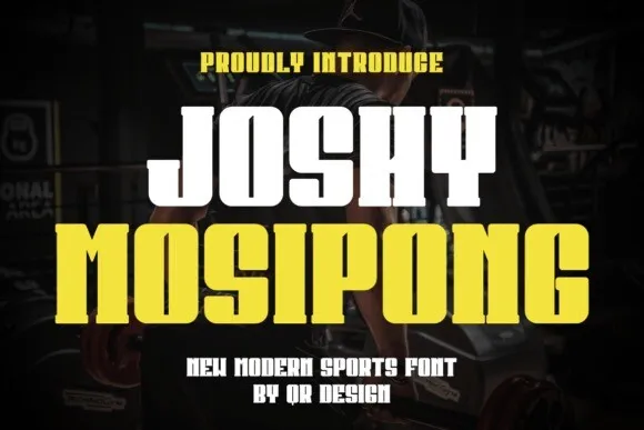 Joshy Mosipong Font