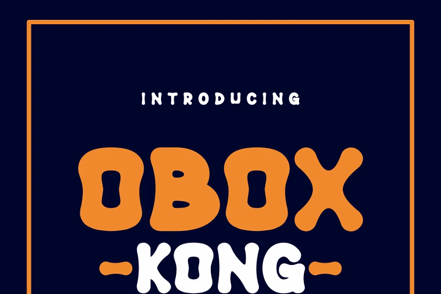 Obox Kong Font