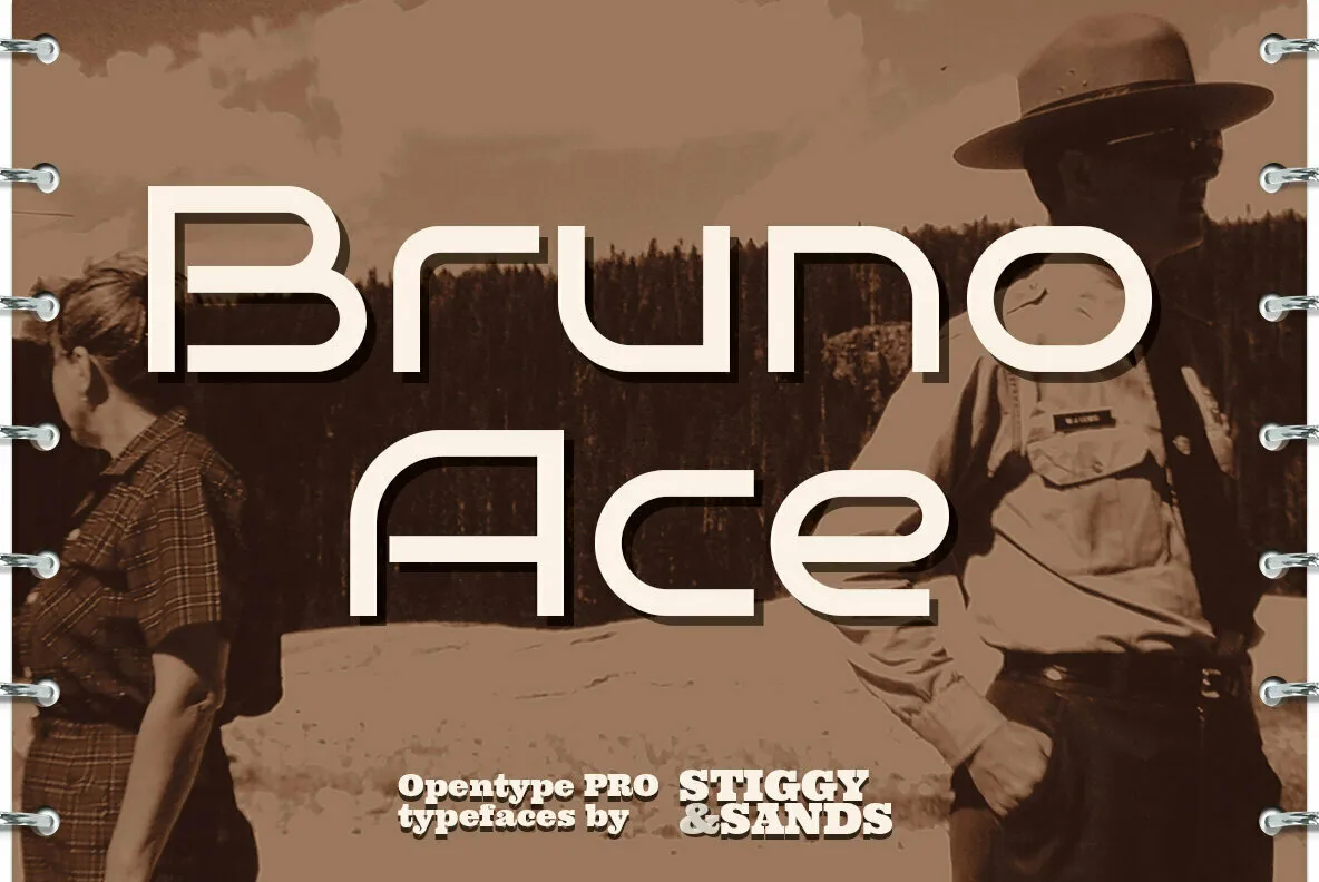 Bruno Ace Font