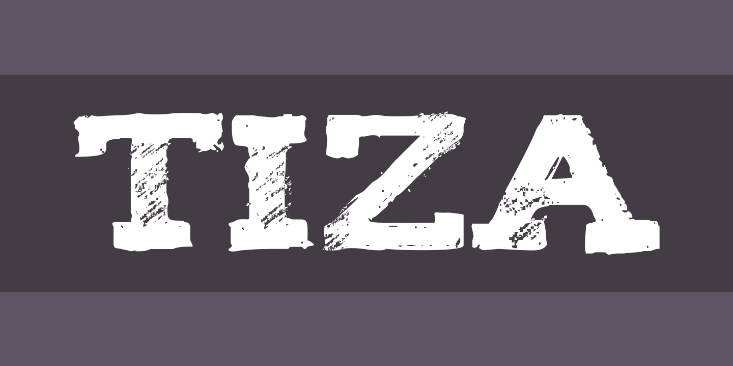 Tiza Font