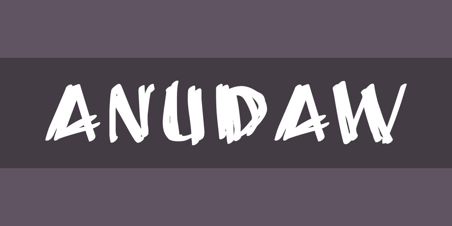 AnuDaw Font