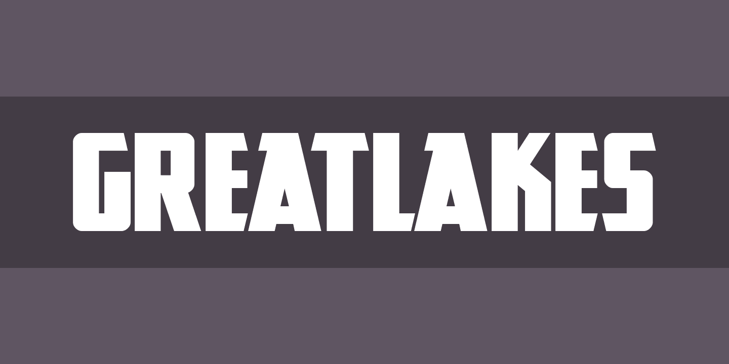 GreatLakes Font