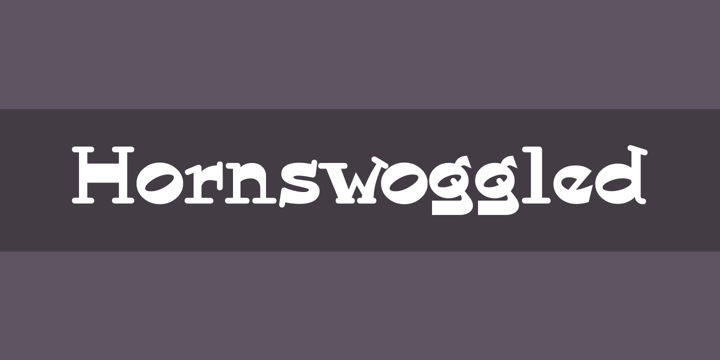 Hornswoggled Font