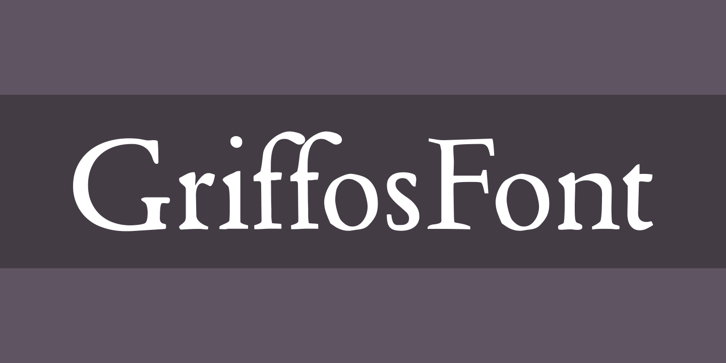 GriffosFont Font