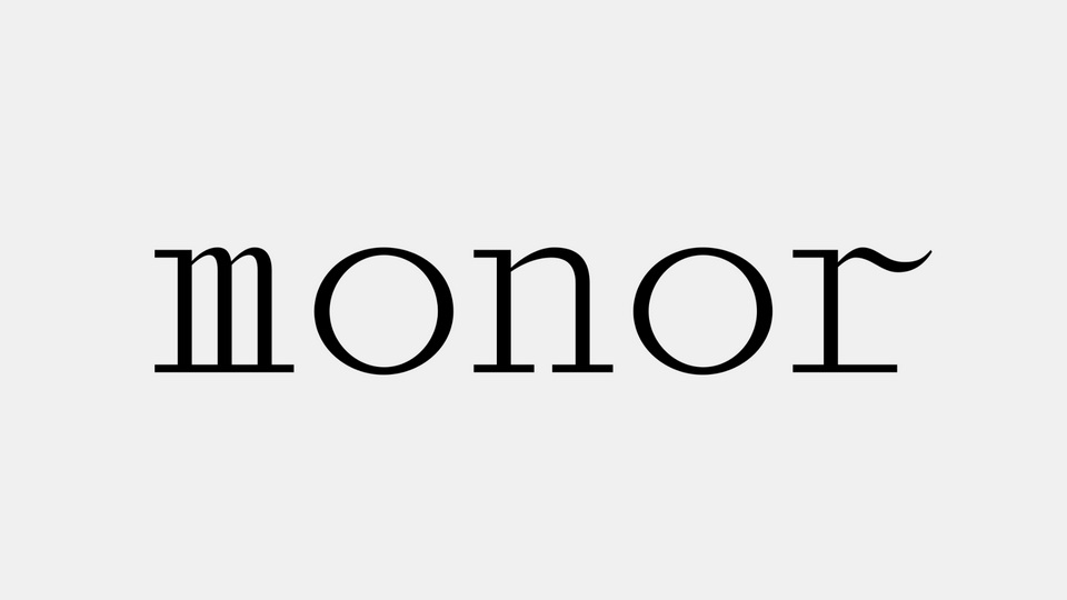 Monor Font