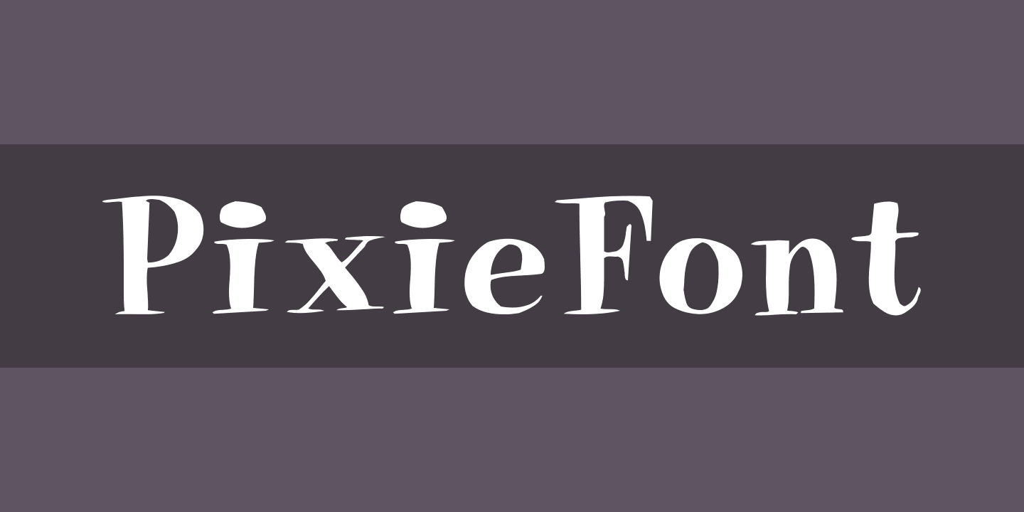 PixieFont Font