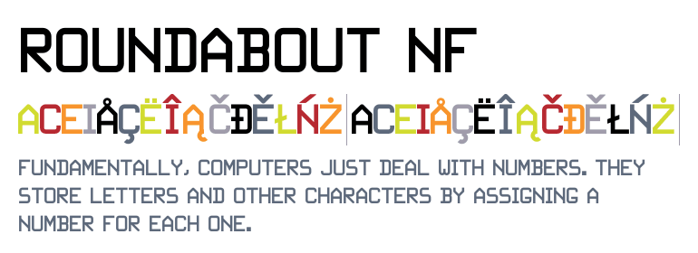 Roundabout NF Font
