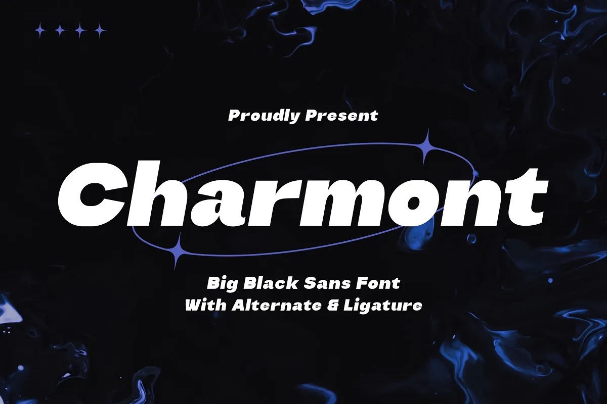 Charmont font preview image #1
