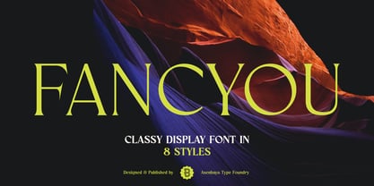 Fancyou font preview image #3