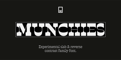 Munchies font preview image #2