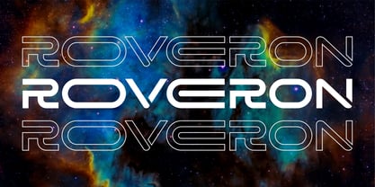 Roveron font preview image #1