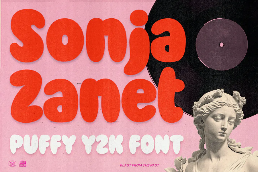 Sonja Zanet font preview image #1
