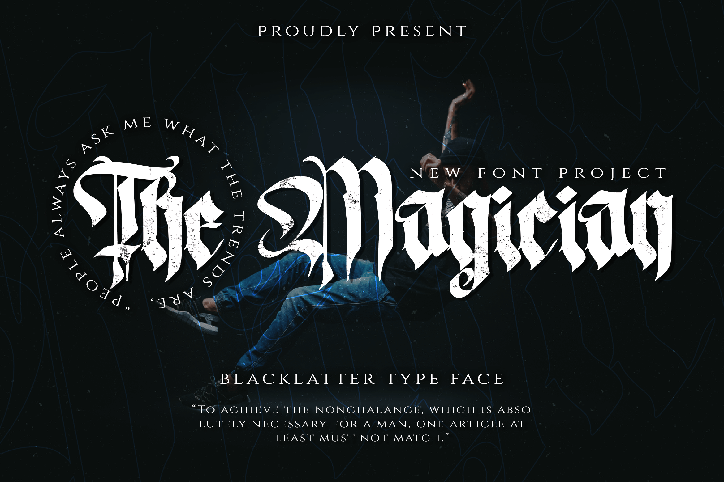 The Magician font preview image #1