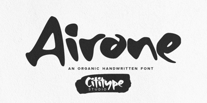 Airone font preview image #3