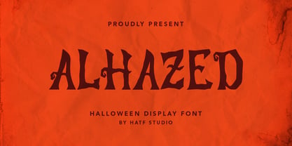 Alhazed font preview image #4
