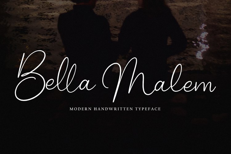 Bella Malem font preview image #1