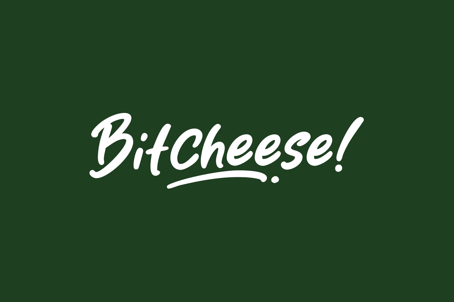 Bitcheese font preview image #1