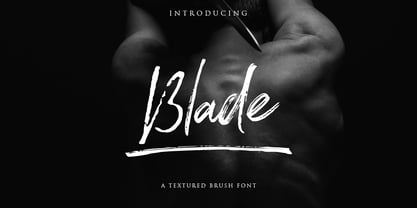 Blade font preview image #5