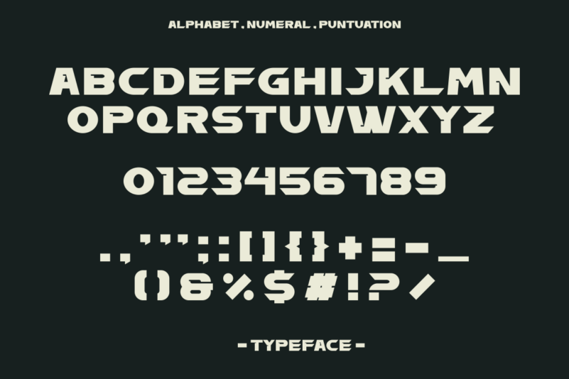 Brightster font preview image #2