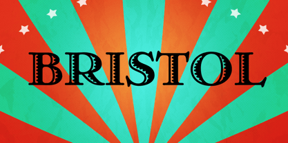 Bristol font preview image #3