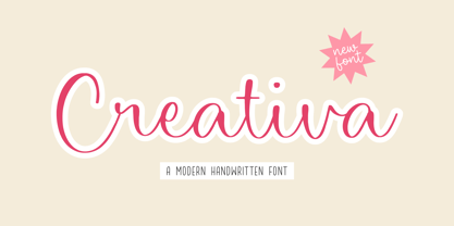 Creativa font preview image #5