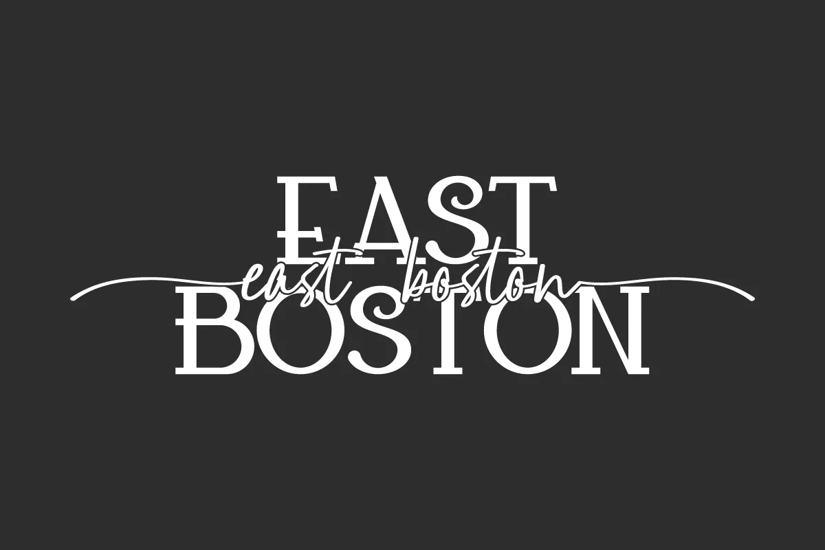East Boston font preview image #1