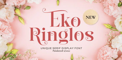 Eko Ringlos font preview image #3